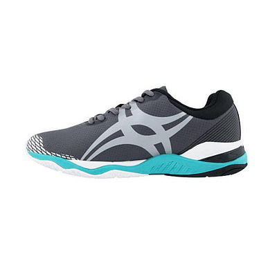 GILBERT NETBALL SHOE EVOLUTION CHARCOAL/SILVER