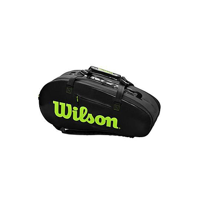 WILSON SUPER TOUR 2 COMP LARGE CHAR/GREEN