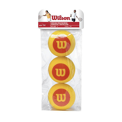 WILSON STARTER FOAM TENNIS BALLS 3PACK