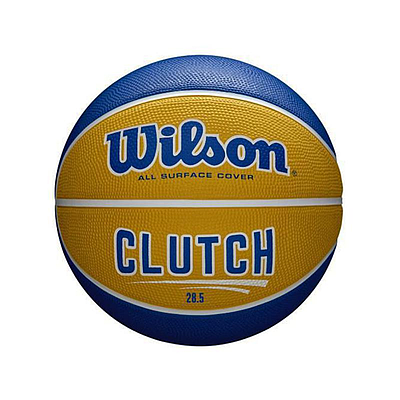 WILSON CLUTCH BASKETBALL YELLOW/BLUE