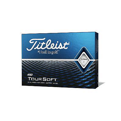TITLEIST TOUR SOFT WHITE GOLF BALLS