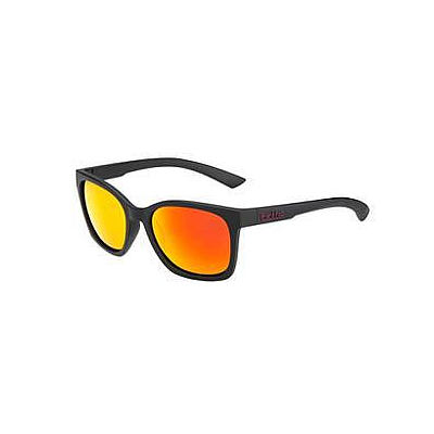 BOLLE LIFESTYLE MATTE BLACK HD POLARIZED BROWN FIRE