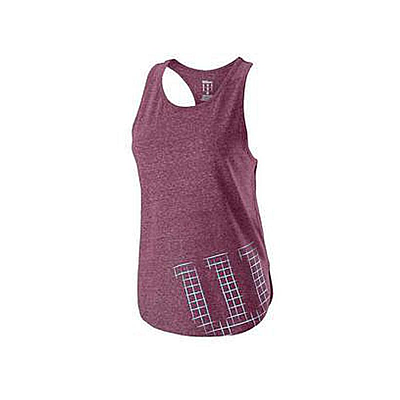 WILSON W STENCIL TECH TANK PLUM/ISL PRDIS