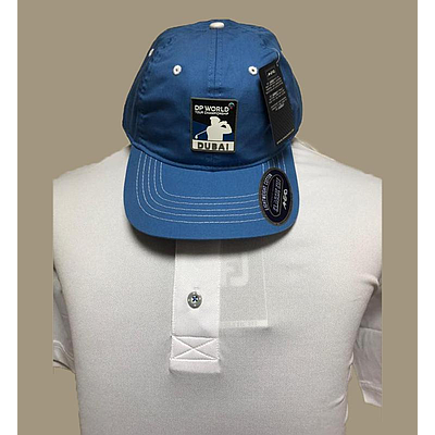 AHEAD LIGHT WEIGHT COTTON CAP -ROYAL/WHITE