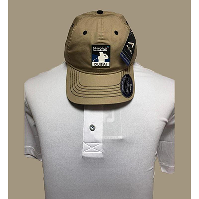 AHEAD LIGHT WEIGHT COTTON CAP KHAKI/BLACK