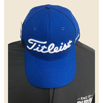 ROYAL BLUE TITLEIST TOUR ELITE CAP WITH R2D LOGO
