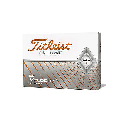 TITLEIST VELOCITY WHITE GOLF BALLS