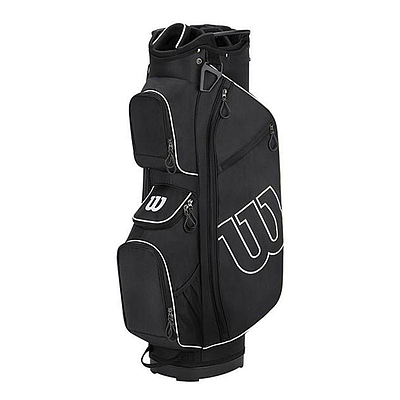 WILSON STAFF PRO STAFF CART BAG BLACK/WHITE