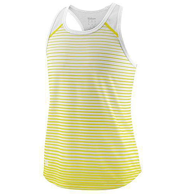 WILSON G TEAM STRIPED TANK SAFETY YEL/WHT