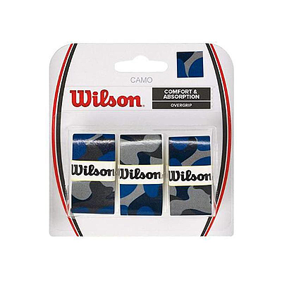 WILSON CAMO OVERGRIP CAMO BLUE-BL