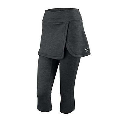 WILSON S/W RUSH CAPRI SKORT III CHARCOAL