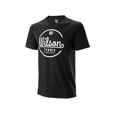WILSON M LINEAGE TECH TEE BLK/WHT