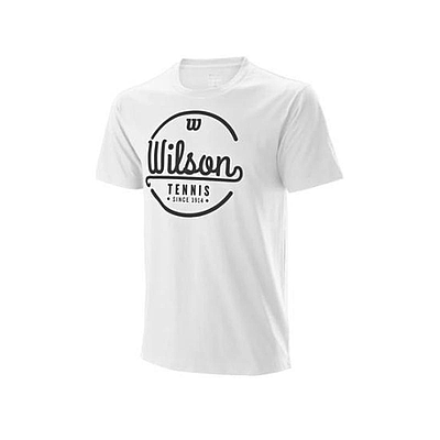 WILSON M LINEAGE TECH TEE WHT/BLK