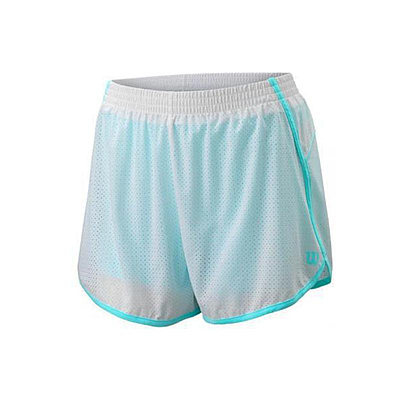 WILSON COMPETITION WOVEN 3.5 WMN SHORT WHITE ISL P