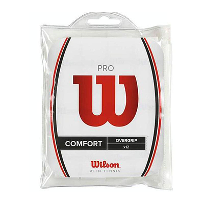 WILSON PRO OVERGRIP 12PK WH-