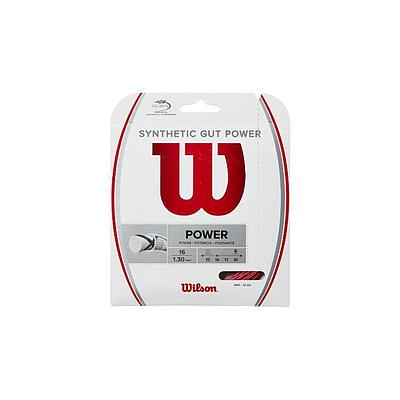 WILSON SYNTHETIC GUT POWER 16/RED/12.2M-