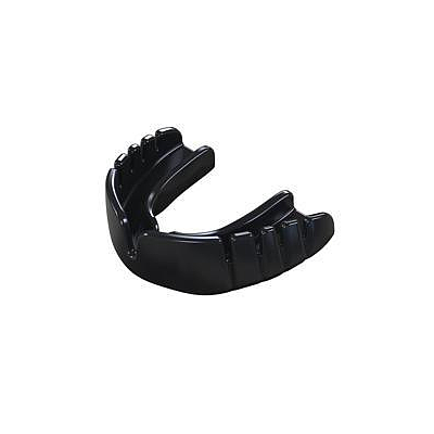 Snap-Fit Adult Mouthguard  - Jet Black