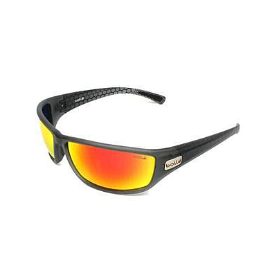 BOLLE PYTHON MATTE SMOKE/RED TNS FIRE-