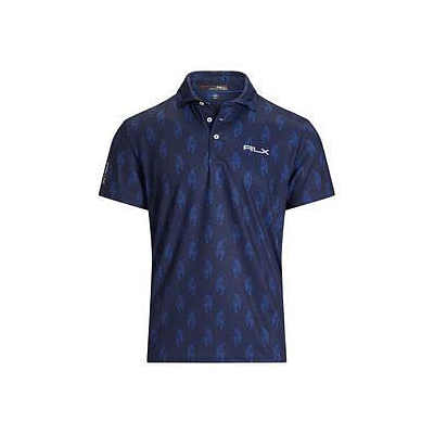 RALPH LAUREN SS CS PF M2-SHORT SLEEVE-KNIT FRENCH NAVY TONAL TIGER