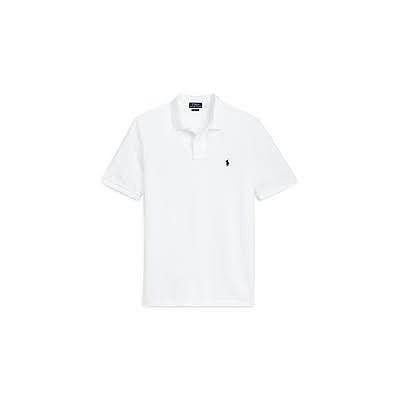 RALPH LAUREN MENS BSR REF STRETCH MESH-SS WHT KC PRO FIT PPC 