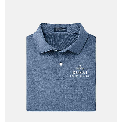 PM MENS SOLID STRETCH JERSEY BLUE AGATE