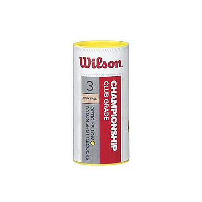 WILSON CHAMPIONSHIP YEL 78 PACK OF 3-