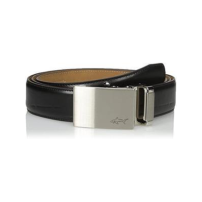 GREG NORMAN ONE SIZE FITS ALL BELT - BLACK