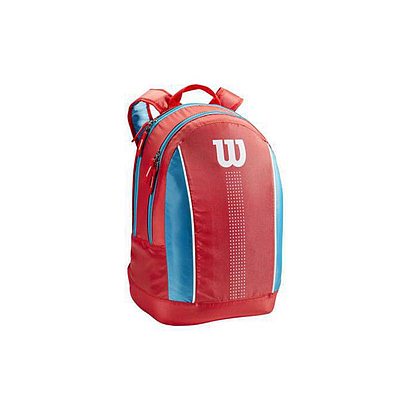 WILSON JUNIOR BACKPACK COR/BL/WH-