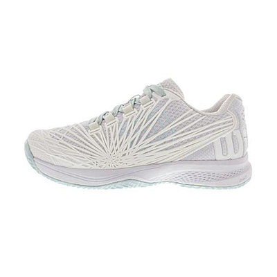 WILSON KAOS 2.0 SHOES WHT/WHT/BLUE GLOW