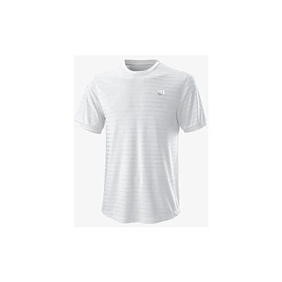 WILSON M STRIPE CREW WH