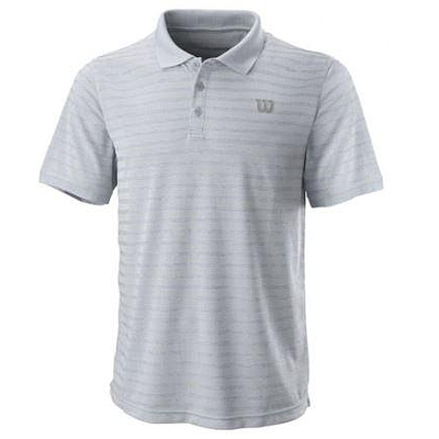 WILSON M STRIPE POLO ROCKET/WH