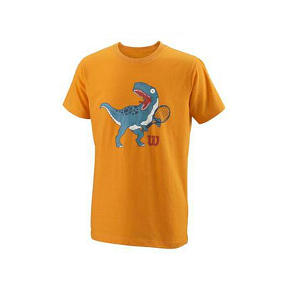 WILSON S/ B TREX TECH TEE KOI ORANGE